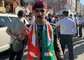 دهۆكێ.. ئه‌و پێشمه‌رگه‌یێ ئێكه‌م كه‌س ده‌نگێ خوه‌ داى