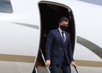 سه‌رۆك نێچيرڤان بارزانى به‌ره‌ڤ قه‌ته‌رێ برێكه‌فت