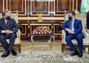 مەسرور بارزانی پێشوازی ل کونسولێ گشتیێ نوویێ هەنگاریا ل هەرێما کوردستانێ کر