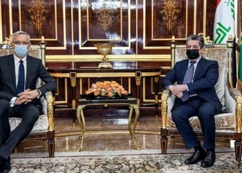 سەرۆکێ حکومەتا هەرێما کوردستانێ پێشوازی ل بالیۆزێ نوو یێ ئەلمانیا ل عێراقێ كر