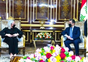 مه‌سرور بارزانى پێشوازی ل نوونەرا تایبەتا سکرتێرێ گشتیێ نەتەوێن ئێكگرتى ل عێراقێ كر 