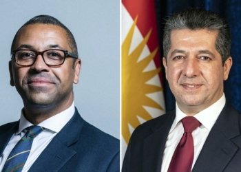 وه‌زیرێ ده‌رڤه‌یێ بریتانیا په‌یامه‌ك ئارسته‌ى مه‌سرور بارزانى كر