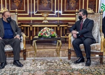 مەسرور بارزانی، پێشوازی ل وەزیرێ ده‌رڤه‌یێ کۆمارا ئیسلامییا ئێرانێ بۆ کاروبارێن دیپلوماسییا ئابووری كر