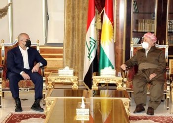 سه‌رۆك مەسعود بارزانی،پێشوازى ل بافل جەلال تالەبانی کر