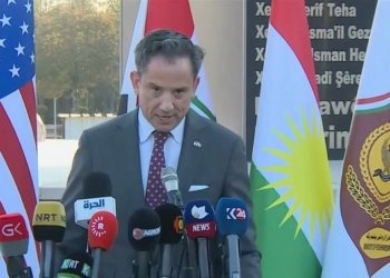 كونسولێ ئه‌مریكا: هه‌رێما كوردستانێ ئارامترین جهه‌ ل ده‌ڤه‌رێ