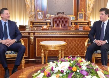 سه‌رۆكێ هه‌رێمێ ل گه‌ل كۆنسولێ نوو یێ ئیتالیا كۆمبوو