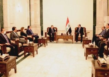 نوری مالکی پێشوازی ل شاندەکێ پارتی کر