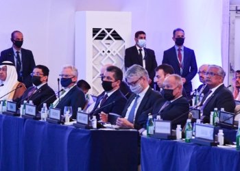 مه‌سرور بارزانى و وه‌زیرێ ده‌وله‌ت بۆ كارۆبارێن ده‌رڤه‌ یا ئه‌لمانیا  كۆمبوون