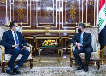 مه‌سرور بارزانى و بالیوزێ مسرێ گه‌شه‌پێدانا په‌یوه‌ندییان گۆتوبێژكرن