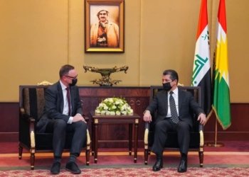 مەسرور بارزانی پێشوازى ل سەرۆکێ نوویێ تیما ڤه‌كولینێن نێڤدەولەتی ل تاوانێن داعش یونیتاد كر