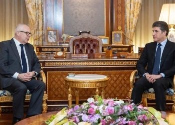 نێچیرڤان بارزانى پێشوازى ل بالیۆزێ فینله‌ندا كر