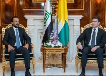 نێچيرڤان بارزانى و محه‌مه‌د حەلبووسی كۆمبوون