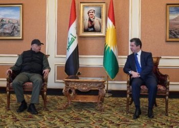 مستەفا کازمی و مەسرور بارزانی ل دۆر ئۆپەراسیۆنێن هه‌فپشك كۆمبوون