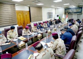 کازمی: پێدڤیە ئاسایش و چاڤدێریا سەر سنوورێ عیراق و سوریا بهێتە بهێزکرن