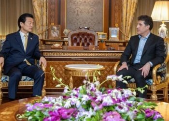 سەرۆکێ هەرێما کوردستانێ و کۆنسولێ کۆریا باشوور کۆمبوون