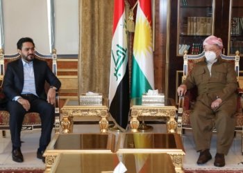 سەرۆک بارزانی پێشوازی ل شاندەکێ بلندێ رەوتا سەدر کر