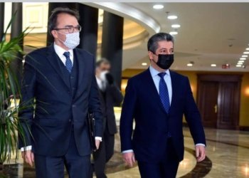 سەرۆکێ حکومەتا هەرێما کوردستانێ پێشوازی ل بالیۆزێ سویسرا ل عیراقێ و ئوردنێ کر