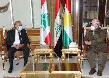 سەرۆک بارزانی پێشوازی ل وەزیری داد یێ  لوبنان کر