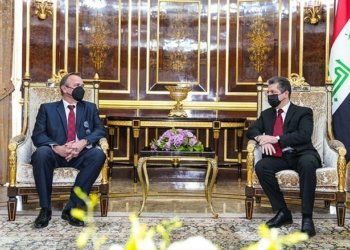 مه‌سرور بارزانی پێشوازی ل بالیۆزێ هۆله‌ندا ل عیراقێ كر