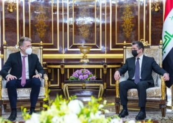 سەرۆکێ حکومەتا هەرێمێ پێشوازی ل شانده‌كێ وەزارەتا دەرڤه‌ یا نه‌مسا كر