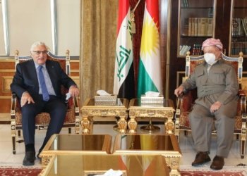 سەرۆك بارزانی و ڕائد فەهمی دوماهى پێشهاتێن ده‌ڤه‌رێ گۆتۆبێژكرن