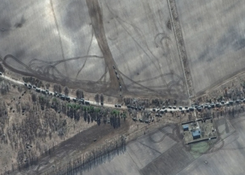 كاروانه‌كێ مه‌زن یێ هێزێن رووسی به‌ره‌ڤ كیێڤ دچیت