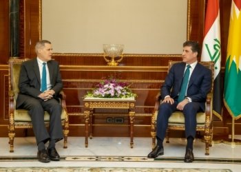 سەرۆکێ هەرێما كوردستانێ ل گه‌ل شانده‌كێ ئه‌مريكی كۆمبوو