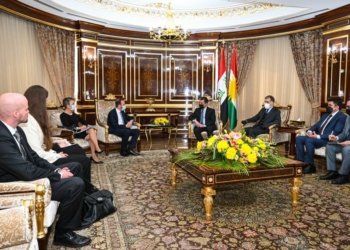 مه‌سرور بارزانی پێشوازی ل شانده‌كێ ئێكه‌تییا ئورۆپا كر