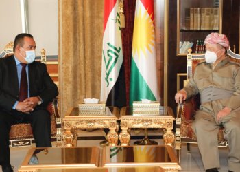 سەرۆک بارزانی پێشوازی ل شانده‌كێ بلند یێ حزبا ئوممەیا عێراقی كر