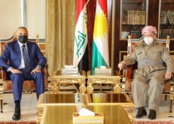 سەرۆک بارزانی: ل گه‌ل مستەفا کازمى ل سەر پێکئینانا لژنەكا ڤه‌کۆلینێ رێککەفتینه‌