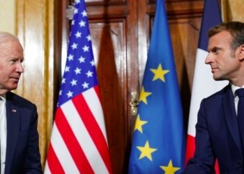 بایدن و ماکرۆنى پشته‌ڤانیا خۆ بۆ ئۆکرانیا دیارکر