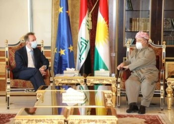 سەرۆک بارزانی پێشوازی ل بالیۆزێ ئێكه‌تییا ئورۆپا ل عێراقێ كر