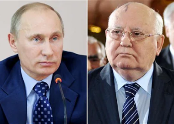 پوتین پیروزباهیا گورباتشوف دكه‌ت