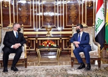 مەسرور بارزانی پێشوازی ل شانده‌كێ هه‌ڤپشك یێ رێکخراوا مەین یا نەرویجی و دەزگه‌هێ خێرخوازی یێ بارزانی کر