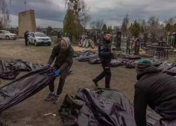 كوشتیێن باژێركێ بوچا ل ئۆكرانیا گه‌هشتنه‌ زێده‌تر ژ 700 كه‌سان