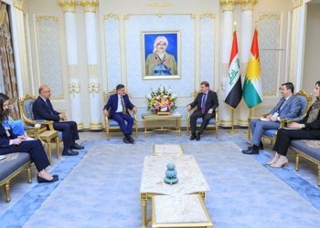 د. هێمن هه‌ورامی و كونسۆلێ گشتی یێ ئه‌لمانییا كۆمبوون