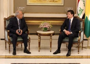 نێچیرڤان بارزانى پیشوازی ل فه‌خرى كه‌ریمی كر