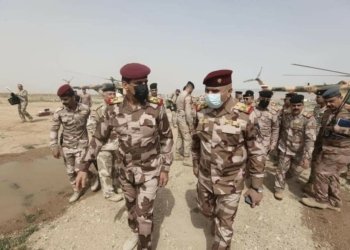 سه‌رۆك ئه‌ركانێ له‌شكه‌رێ عیراقێ گه‌هشته‌ شنگالێ