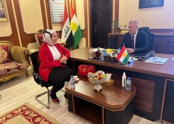 جێگرێ پارێزگارێ دھوكێ پێشوازی ل نوونەرا وەزارەتا پەروەردێ یا حكومەتا عیراقێ كر