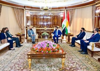 مه‌سرور بارزانى پێشوازى ل شانده‌كێ سازییا داراییا نێڤده‌وله‌تى كر