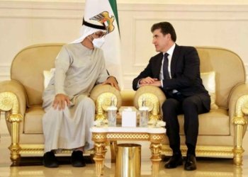 محه‌مه‌د بن زاید سوپاسییا دوستایه‌تى و هه‌ڤسوزییا گه‌لێ كورد دكه‌ت