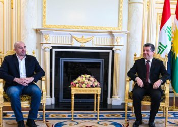 مەسرور بارزانی و بافل تالەبانی کۆمبوون