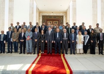 نێچیرڤان بارزانى پێشوازى ل كۆمه‌كا نڤیسه‌ر و ره‌وشه‌نبیرێن رۆژهه‌لاتێ كوردستانێ كر