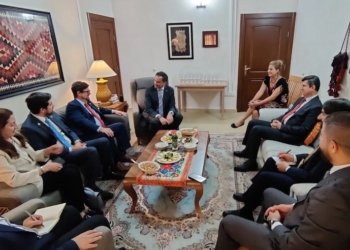 پارێزگارێ دهۆكێ ل گه‌ل کونسولێ ئەمریکا كۆمبوو