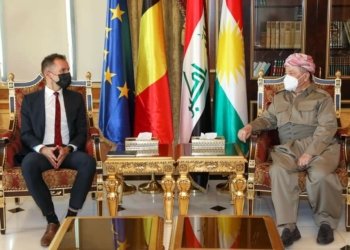 سەرۆک بارزانی پێشوازی ل بالیۆزێ بەلجیکا ل عیراقێ كر