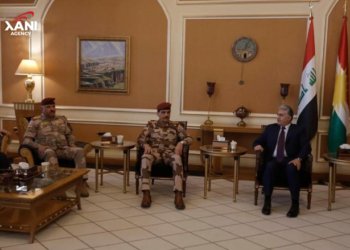 شانده‌كێ وه‌زاره‌تا به‌رگرى و نافخۆ یا عیراقێ گه‌هشتنه‌ هه‌ولێرێ