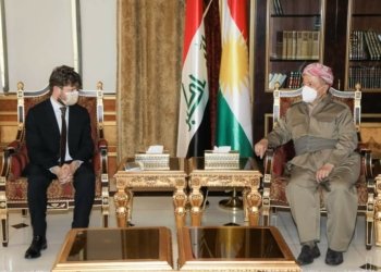 سەرۆك بارزانی پێشوازی ل كۆنسۆڵێ گشتیی فەڕەنسا كر