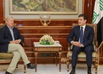 نێچیرڤان بارزانى و لینزى گراهامى ره‌وشا عیراقێ گوتوبێژكر