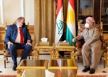 سه‌رۆك بارزانى پێشوازى ل كونسۆلێ گشتى یێ رووسیا ل هه‌ولێرێ كر