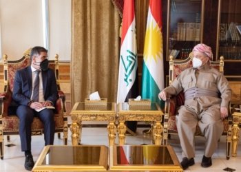 سەرۆك بارزانی پێشوازی ل كونسولێ گشتی یێ ئەلمانیا ل هەولێرێ كر